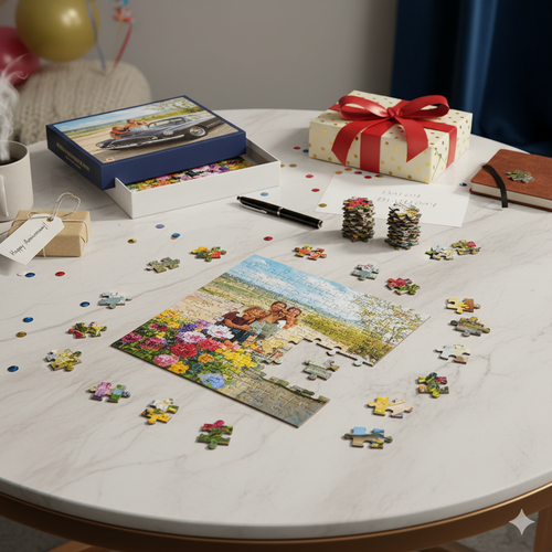 Custom Jigsaw Puzzle DIY Personalized Gifts Puzzle