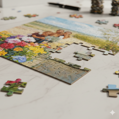 Custom Jigsaw Puzzle DIY Personalized Gifts Puzzle