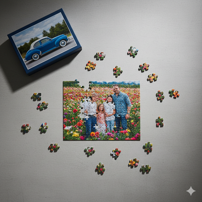 Custom Jigsaw Puzzle DIY Personalized Gifts Puzzle